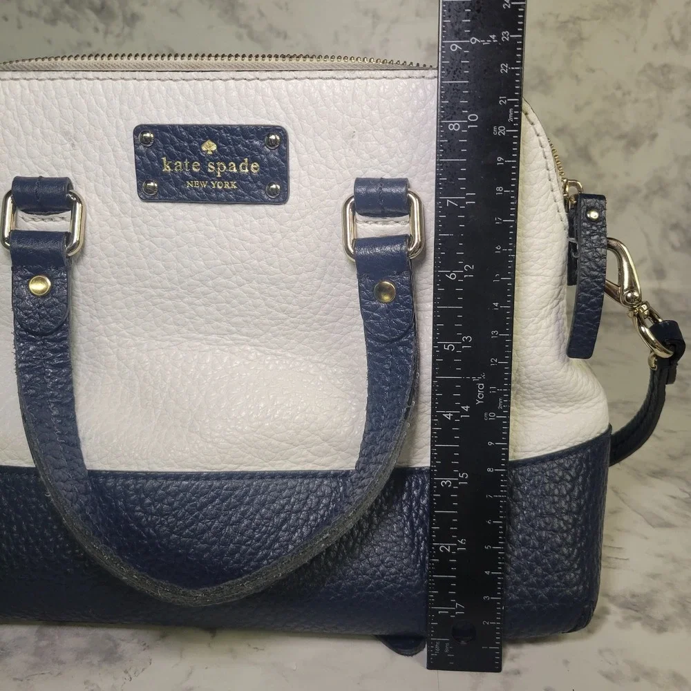 Kate Spade Black and White Satchel - Picture 16 of 16